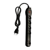 Filtro De Linha 5 Tomadas 10A Bivolt Cabo 1,2m Qualitronix