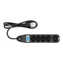 Filtro De Linha 5 Tomadas 90cm Preto Multi - WI297 Filtro De Linha 5 Tomadas 90cm Preto Multi - WI297