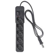 Filtro De Linha 5 Tomadas Cabo De 3 Metros Proteção Fiolux Protect Filtro De Linha 5 Tomadas Cabo De 3 Metros Proteção Fiolux Protect