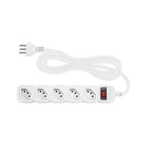 Filtro de linha 5 tomadas cabo de 3m epe205+ intelbras branco