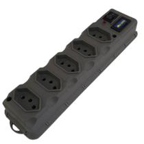 Filtro de Linha 5 Tomadas com Fusivel Protetor - 3045 - A SANTOS