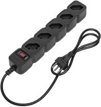 Filtro De Linha 5 Tomadas Epe 205 Intelbras Protetor Bivolt Filtro De Linha 5 Tomadas Epe 205 Intelbras Protetor Bivolt