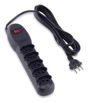 Filtro De Linha 5 Tomadas Force Line Disjuntor Fio 3m 10a