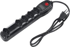 Filtro de linha 5 tomadas pp 0,75mm comprimento 1mt Filtro de linha 5 tomadas pp 0,75mm comprimento 1mt