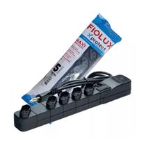 Filtro de Linha 5 Tomadas Régua Energia Elétrica 1metro Filtro de Linha 5 Tomadas Régua Energia Elétrica 1metro