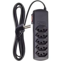 Filtro de Linha 5 Tomadas SLIM PLUG 90 BIV. P