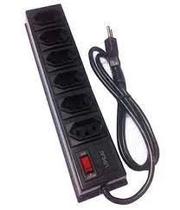 Filtro De Linha 6 Tomadas Case De Plástico Upsai FL-6T