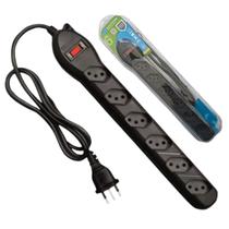 Filtro de Linha 6 Tomadas com Circuit Break