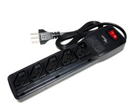 Filtro De Linha 6 Tomadas - Modelo Plug In - 3 Pinos Filtro De Linha 6 Tomadas - Modelo Plug In - 3 Pinos