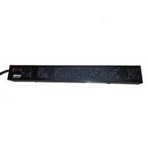 Filtro De Linha 7 Tomadas Case Metálica Upsai FM-7T