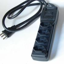 Filtro de Linha Adaptador 20A com 4 Tomadas NBR Micro-ondas Forno Elétrico Filtro de Linha Adaptador 20A com 4 Tomadas NBR Micro-ondas Forno Elétrico