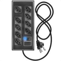 Filtro de Linha Anti Chamas Com Chave On E Off Bivolt Filtro de Linha Anti Chamas Com Chave On E Off Bivolt