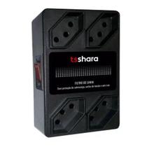 Filtro de Linha Anti Raio 4 Tomadas 10A 2200W 115/220V 1,5M