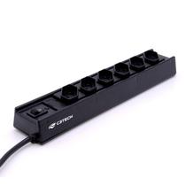 Filtro de Linha C3Tech 6 Tomadas com Proteção Contra Sobretensão