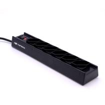 Filtro de Linha C3Tech FL-61BK 6 Tomadas Bivolt - Preto Filtro de Linha C3Tech FL-61BK 6 Tomadas Bivolt - Preto