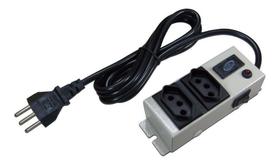 Filtro De Linha Chapa 2 Tomadas Com Fusivel Bivolt Multicraf Filtro De Linha Chapa 2 Tomadas Com Fusivel Bivolt Multicraf