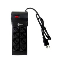 Filtro de Linha Coletek com 8 Tomadas 3 Pinos Extensao Filtro de Linha Coletek com 8 Tomadas 3 Pinos Extensao