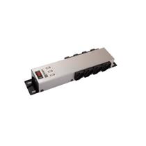 Filtro De Linha Com 3 USB e 6 Tomadas Bivolt Prata Ipec