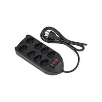 Filtro de linha com 8 tomadas epe 1008+ preto - intelbras