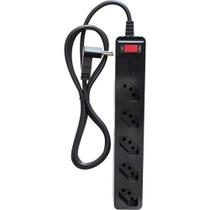 Filtro de Linha Com Proteção DPS 3P Energia 5 Clamper Preto Filtro de Linha Com Proteção DPS 3P Energia 5 Clamper Preto