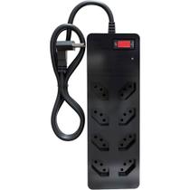 Filtro de linha dps 3 pinos iclamper energia 8 tomadas preto 026775