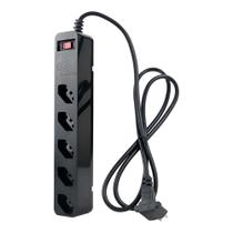 Filtro De Linha Dps Iclamper 5 Tomada 10a Tecnologia Lcf Preto