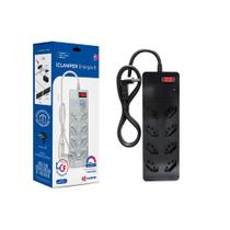 Filtro de Linha DPS ICLAMPER Energia 8 Tomadas, 127/220 volts, LCF, 1,3M, Black, Bivolt