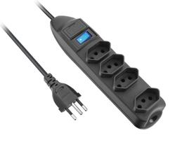 Filtro de Linha Elgin Protetor 4 Tomadas 10A Bivolt 1.5 Mts