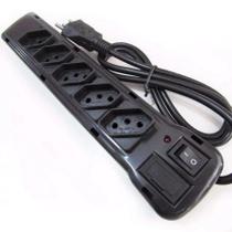 Filtro de Linha Extensão com 5 Tomadas - Fiolux Filtro de Linha Extensão com 5 Tomadas - Fiolux