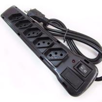 Filtro de Linha Extensão com 5 Tomadas - Fiolux Filtro de Linha Extensão com 5 Tomadas - Fiolux