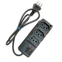 Filtro de Linha Extensão Elétrica 3 Tomadas 1m Bivolt