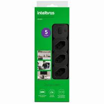 Filtro De Linha Extensão Intelbras EPE 2005 PR 5 Tomadas Bivolt 1m Filtro De Linha Extensão Intelbras EPE 2005 PR 5 Tomadas Bivolt 1m