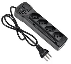 Filtro De Linha Fiolux 4 Tomadas Botão Liga/Desliga Filtro De Linha Fiolux 4 Tomadas Botão Liga/Desliga