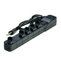 Filtro De Linha Fiolux Protect 4T+1T Espacada Preto 1mt Filtro De Linha Fiolux Protect 4T+1T Espacada Preto 1mt