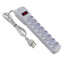 Filtro de Linha Force Line, 8 Tomadas, Bivolt, Branco - 0060800003