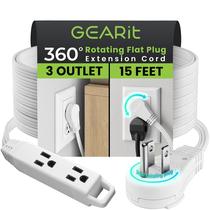 Filtro de Linha GEARit com Plugue Reto Giratório 360 e 3 Tomadas 4,5m