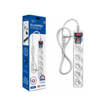 Filtro De Linha iClamper (DPS) Bivolt 10A 5 Tomadas 3 Pinos