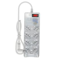 Filtro De Linha iCLAMPER Energia 8 Tomadas LCF Transparente