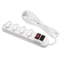 Filtro de Linha Intelbras 4 Tomadas, Bivolt - 4824001 Filtro de Linha Intelbras 4 Tomadas, Bivolt - 4824001