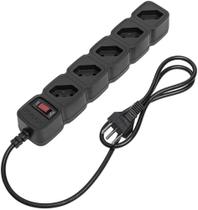 Filtro De Linha Intelbras 5 Tomadas Epe 205 Br Preto Bivolt