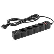Filtro De Linha Intelbras EPE 204 PT 4 T 2 USB 4824205