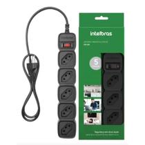 Filtro de Linha Intelbras EPE 205 Branco ou Preto 5 Tomadas bivolt Proteção Contra Surtos Elétricos Filtro de Linha Intelbras EPE 205 Branco ou Preto 5 Tomadas bivolt Proteção Contra Surtos Elétricos