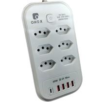 Filtro De Linha Inteligente Onex Ex-5615 11 Tomadas 2800w Filtro De Linha Inteligente Onex Ex-5615 11 Tomadas 2800w