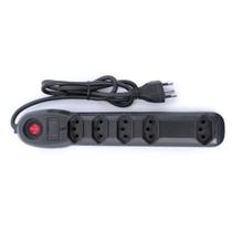 Filtro de Linha Megatron com 5 Tomadas 10A Pra Eletronicos