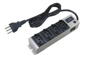 Filtro De Linha Multicraft 04 Tomadas Gabinete De Ferro Filtro De Linha Multicraft 04 Tomadas Gabinete De Ferro