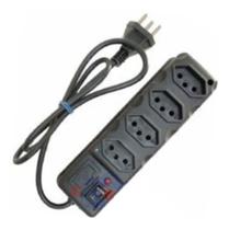 Filtro De Linha Novo Padrão 4 Tomadas Régua Extensão Chave Filtro De Linha Novo Padrão 4 Tomadas Régua Extensão Chave