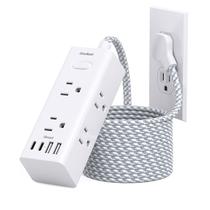 Filtro de Linha One Beat 4,6m 6 Tomadas 4 USB com Proteção Contra Surtos Filtro de Linha One Beat 4,6m 6 Tomadas 4 USB com Proteção Contra Surtos
