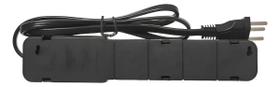 Filtro De Linha Protetor 5 Tomadas 127,220v Cabo 1m Fiolux