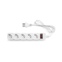 Filtro de linha protetor eletrônico Intelbras 5 Tomadas, EPE 205 Bivolt Cor Branco Filtro de linha protetor eletrônico Intelbras 5 Tomadas, EPE 205 Bivolt Cor Branco