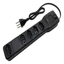 Filtro De Linha Pvc 5 Tomadas Com Fusivel Bivolt Multicraft Filtro De Linha Pvc 5 Tomadas Com Fusivel Bivolt Multicraft